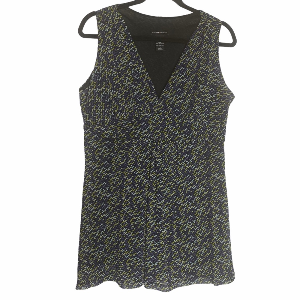 New York & Company Empire Waist Sleeveless Blouse